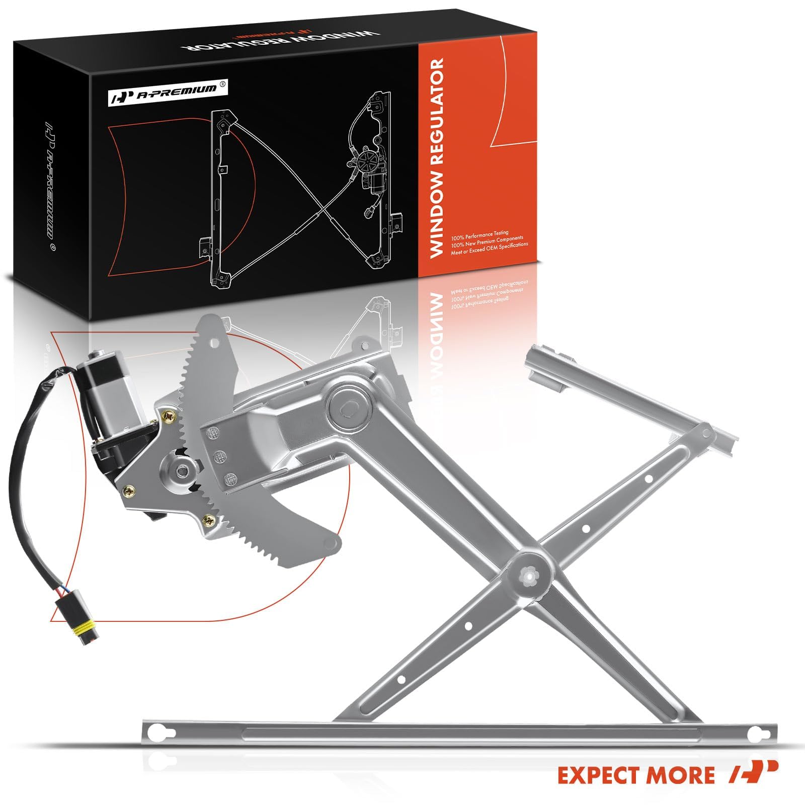 A-Premium lifestyle truck door open showing improved window operation for driver convenience