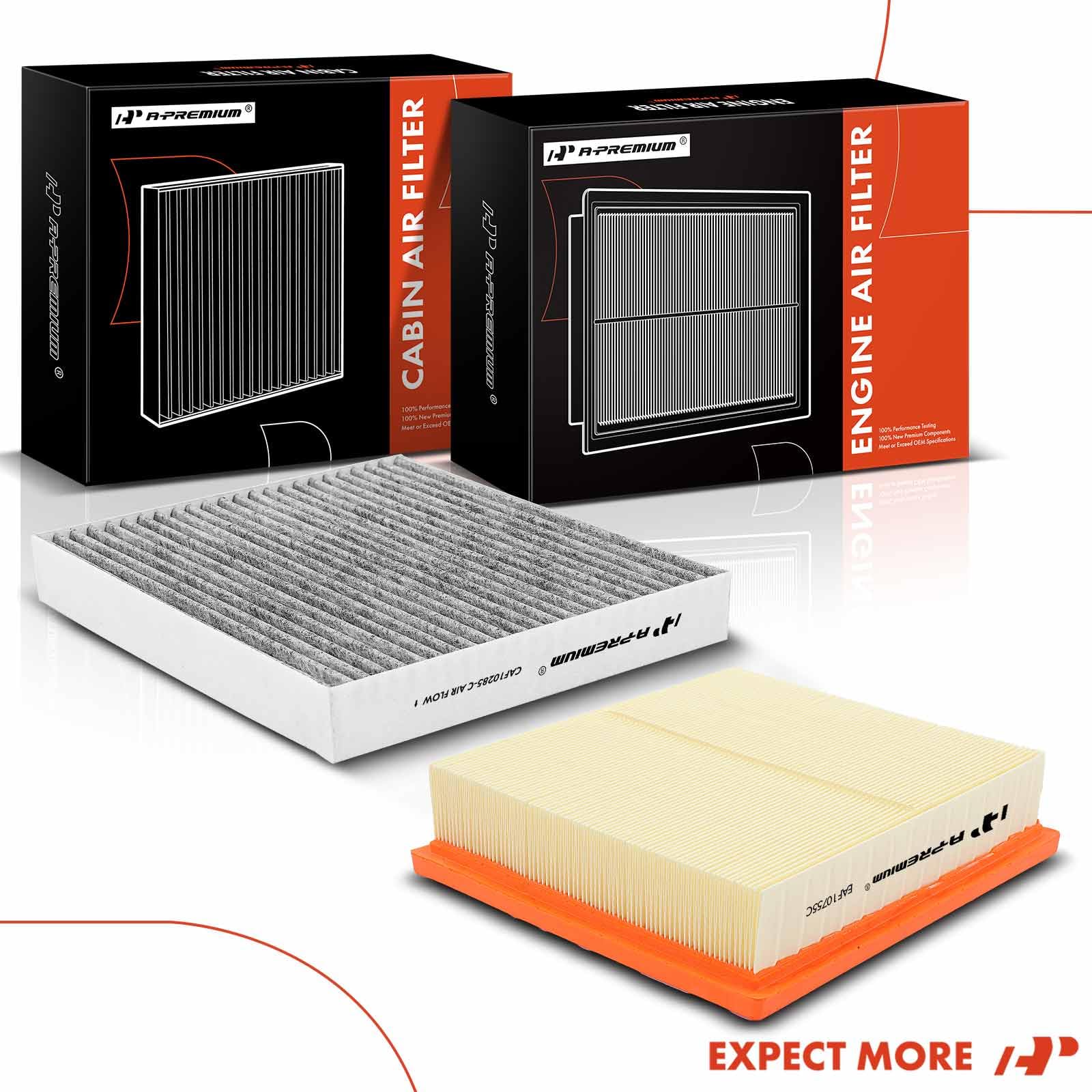 A-Premium filters shown near Lexus vehicle highlighting proper compatibility