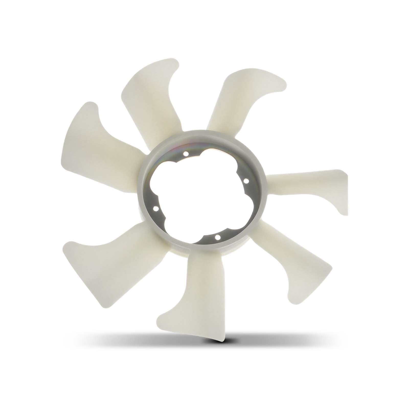 A-Premium technician installing fan blade in a workshop for easy replacement