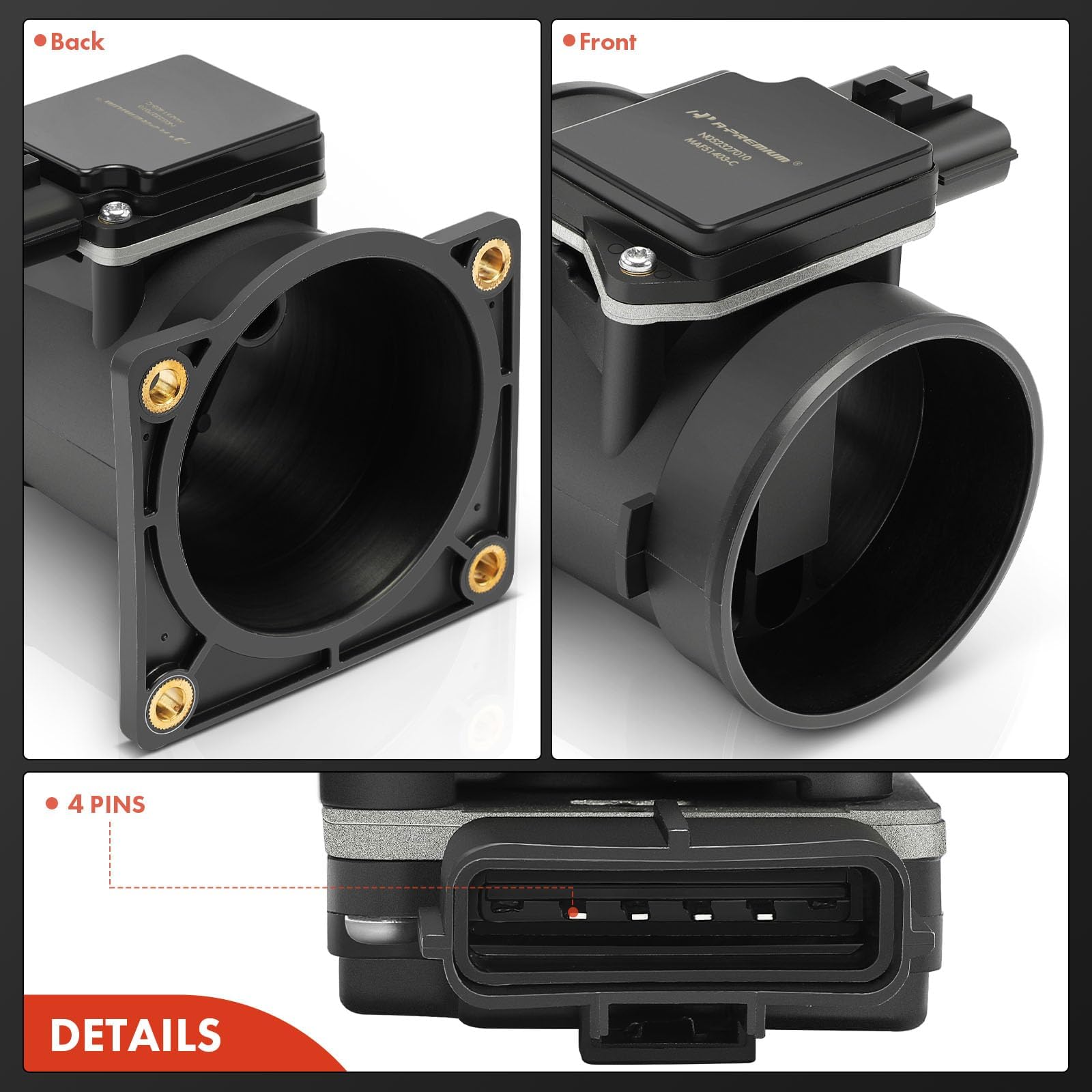 A-Premium label and reference numbers visible to confirm correct part match