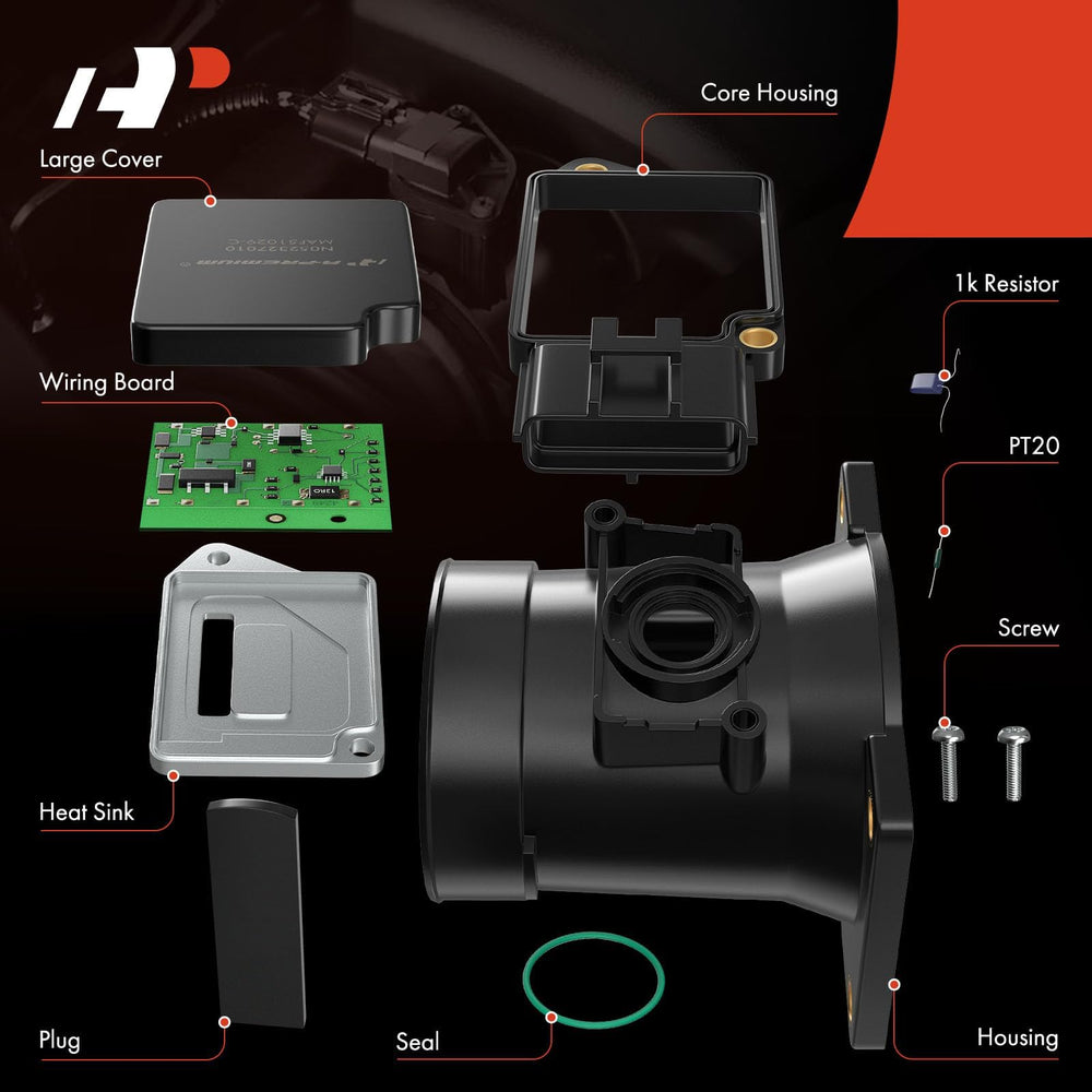 A-Premium textured sensor body close-up demonstrating rugged PBT+GF30 material