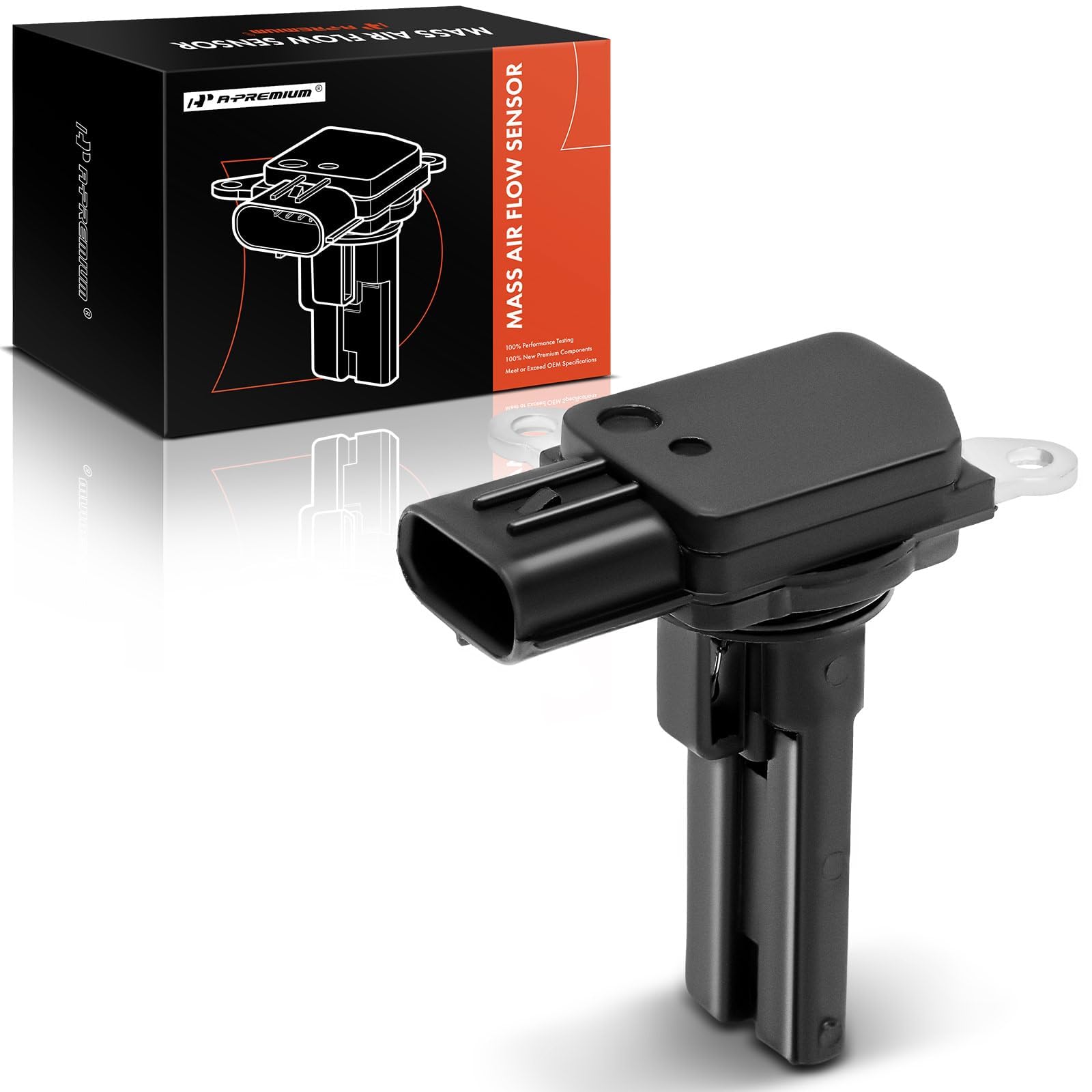 A-Premium front view of MAF sensor showing fitment benefit