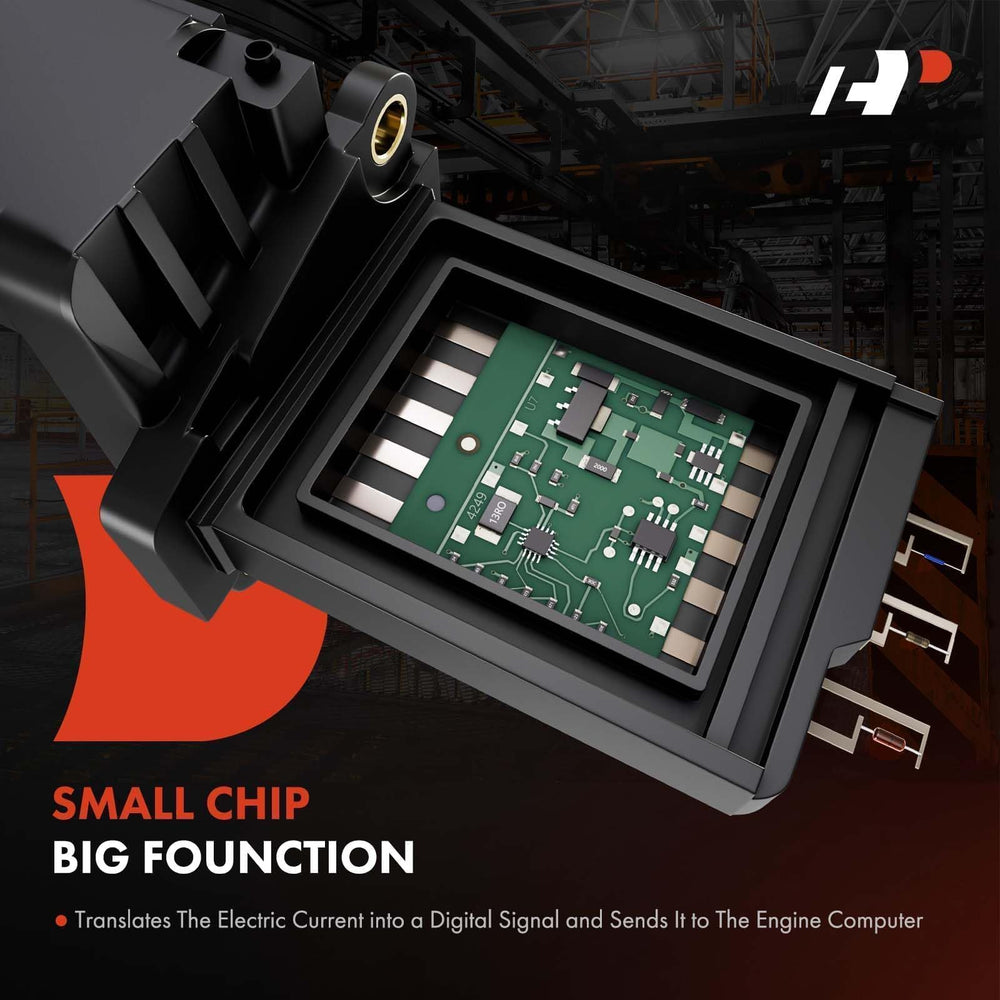 A-Premium sensor surface close-up showing materials for heat and vibration resistance