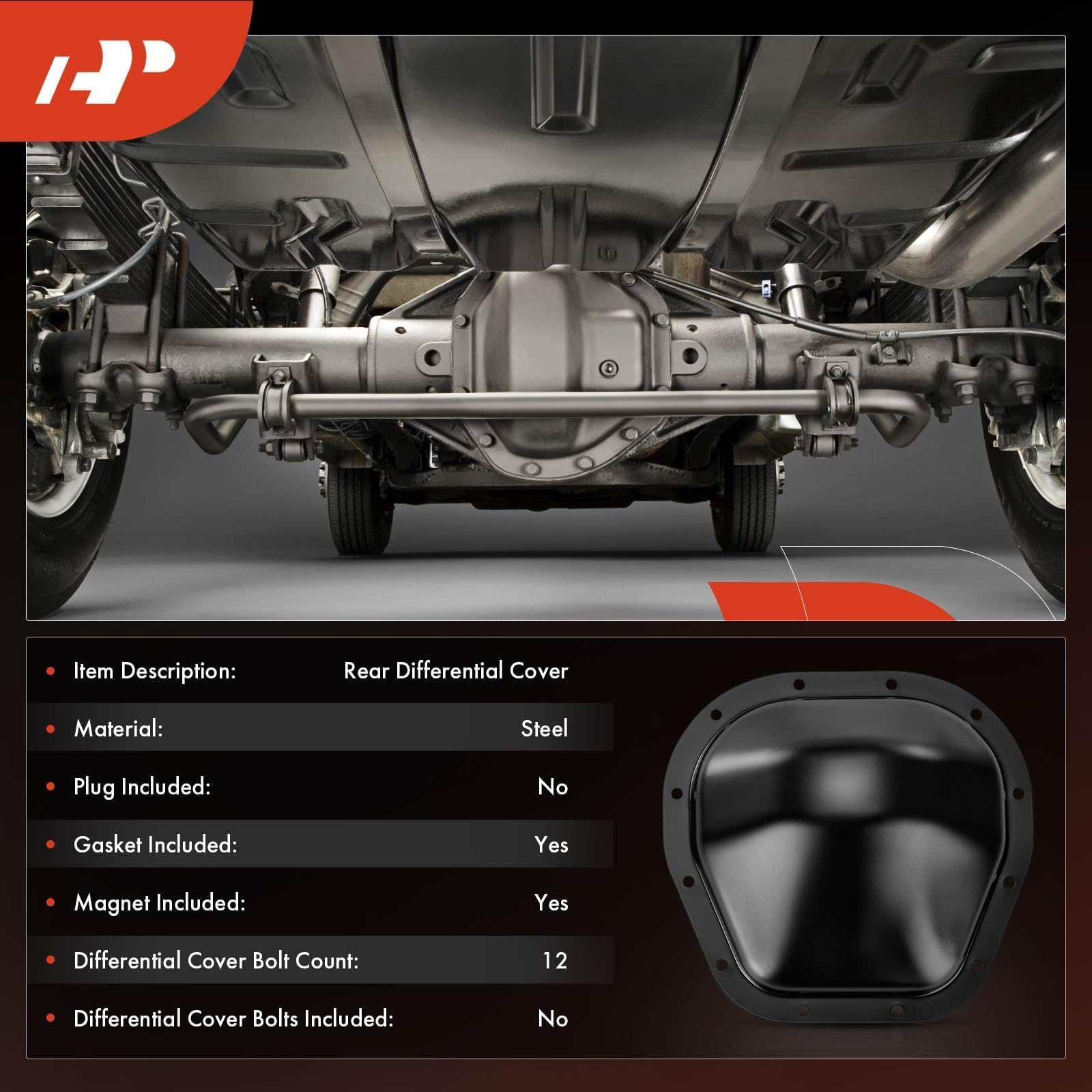 A-Premium internal magnet close-up capturing metal debris to protect gears