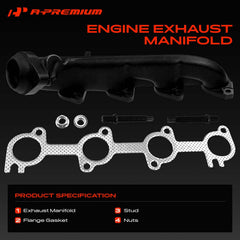 A-Premium included studs and nuts displayed for quick reassembly benefit