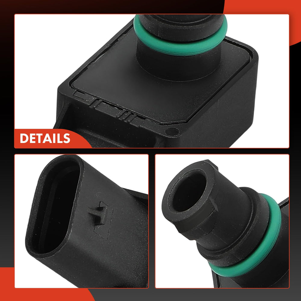 A-Premium MAP sensor boxed package ready to ship with included warranty information for buyer confidence