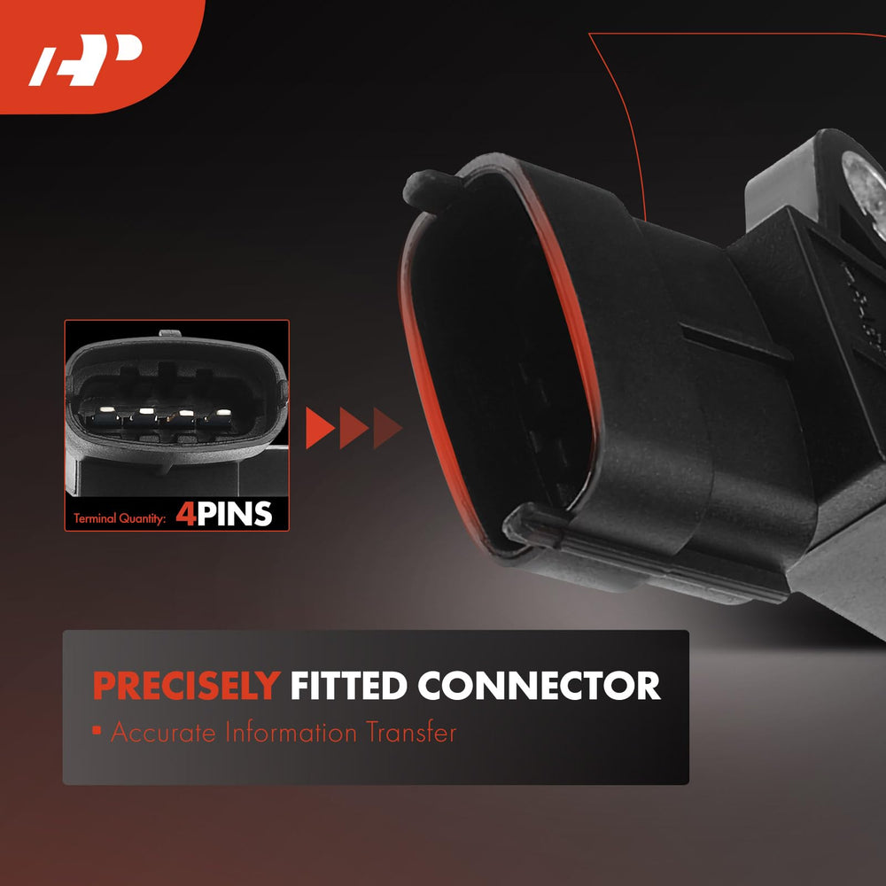 A-Premium MAP sensor installed in engine bay illustrating correct placement and restored readings