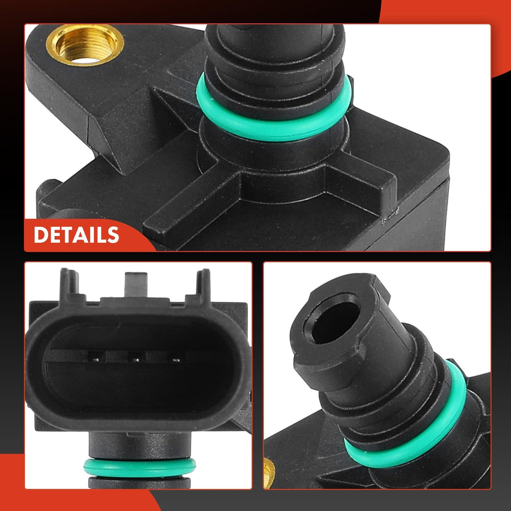 A-Premium MAP sensor label with reference numbers for quick part cross-checking