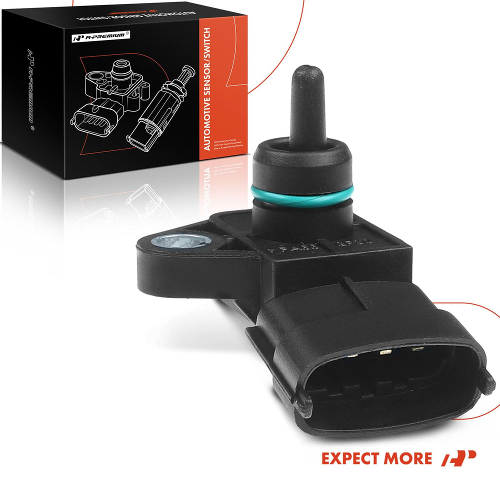 A-Premium MAP sensor inspected by mechanic in garage showing professional fitment confidence