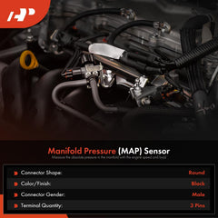 A-Premium MAP sensor mounting tab close-up showing sturdy build and easy bolt installation