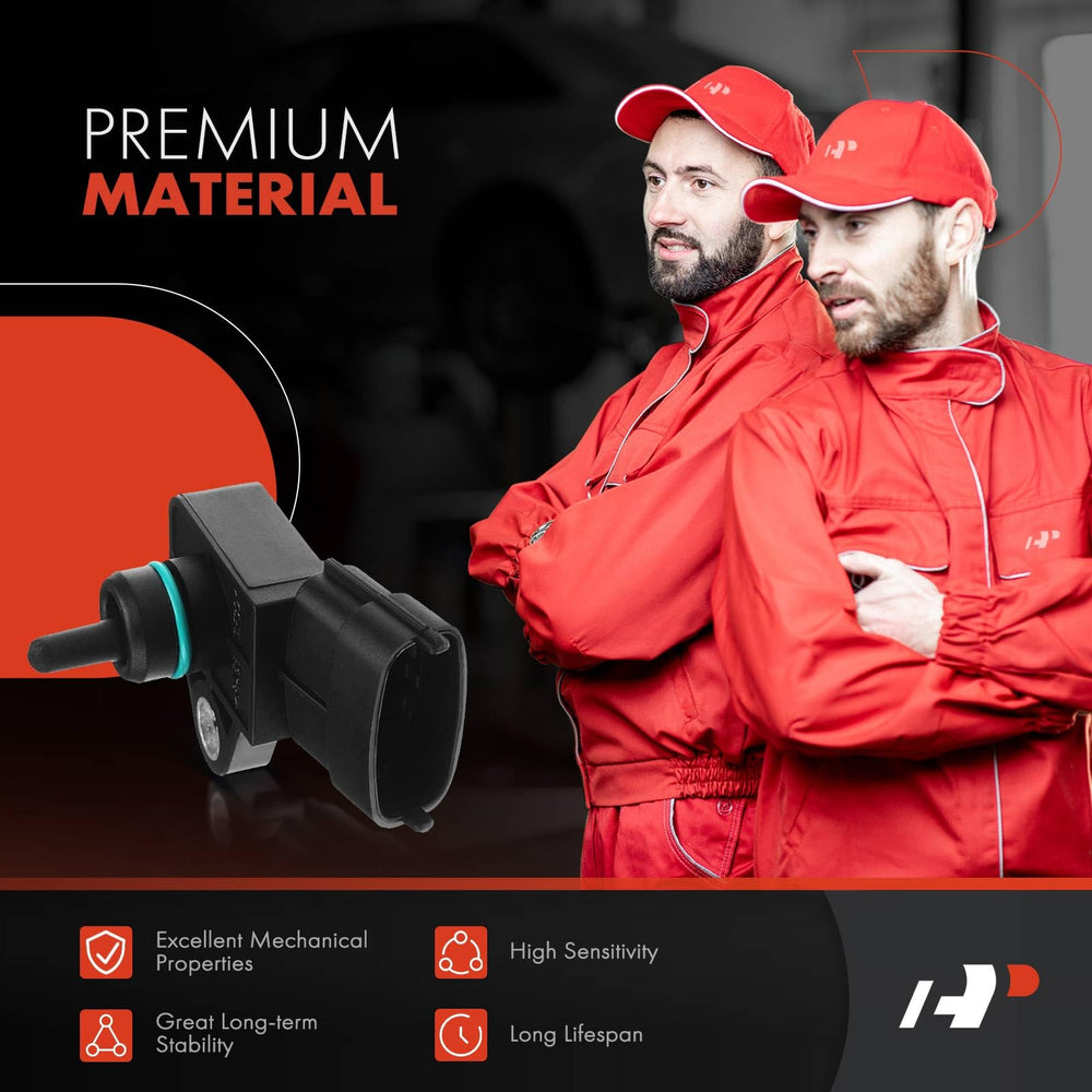 A-Premium MAP sensor mounting tab detail highlighting secure bolt fit and stable mounting