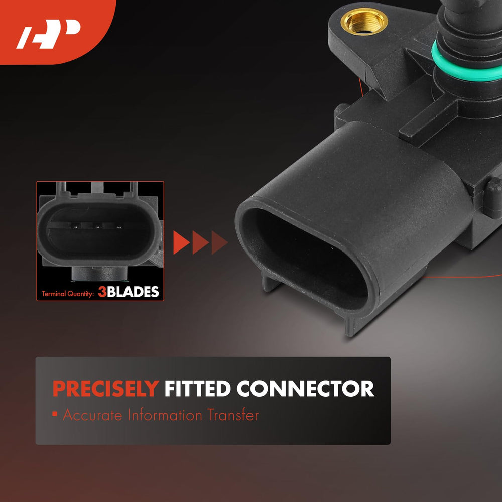 A-Premium MAP sensor packaged contents showing the sensor ready for direct installation