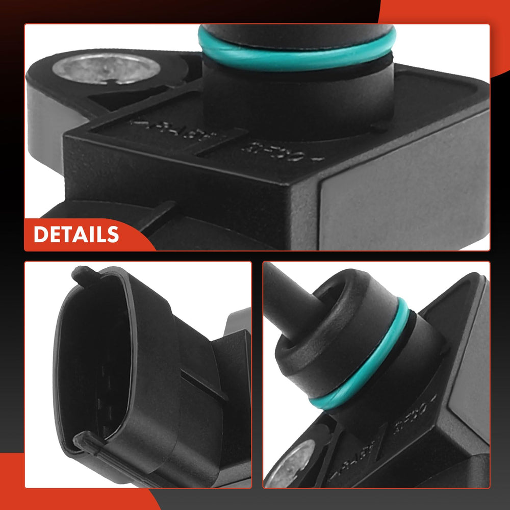 A-Premium MAP sensor packaged with label showing correct part identification and protection