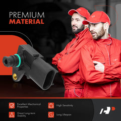 A-Premium MAP sensor terminal detail highlighting three blade terminals for reliable signals