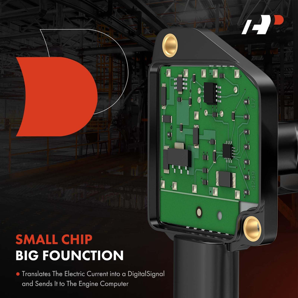 A-Premium sensor size comparison with ruler showing compact scale and fitment ease