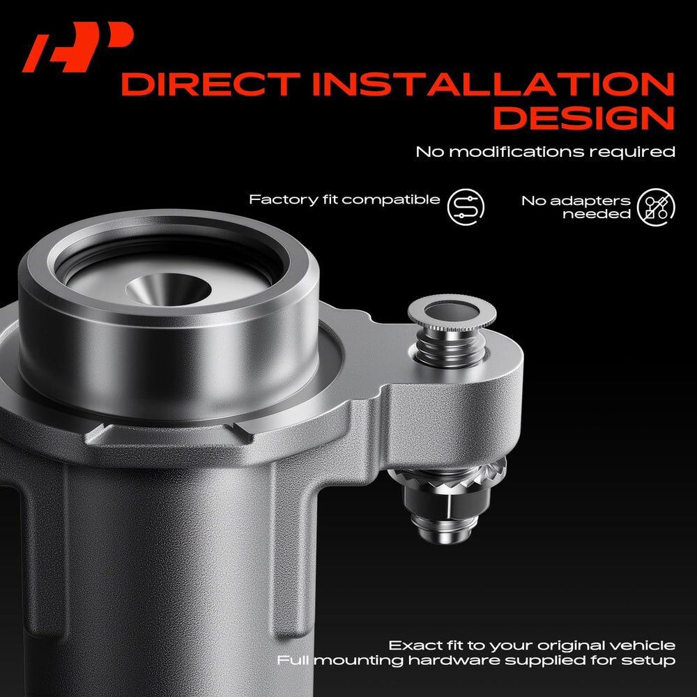 A-Premium master cylinder installed in engine bay showing direct-fit replacement advantage