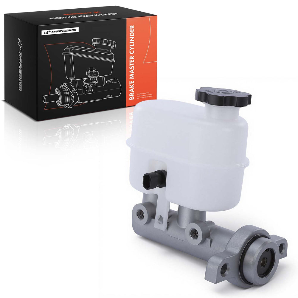 A-Premium garage install lifestyle showing a technician fitting the master cylinder confidently