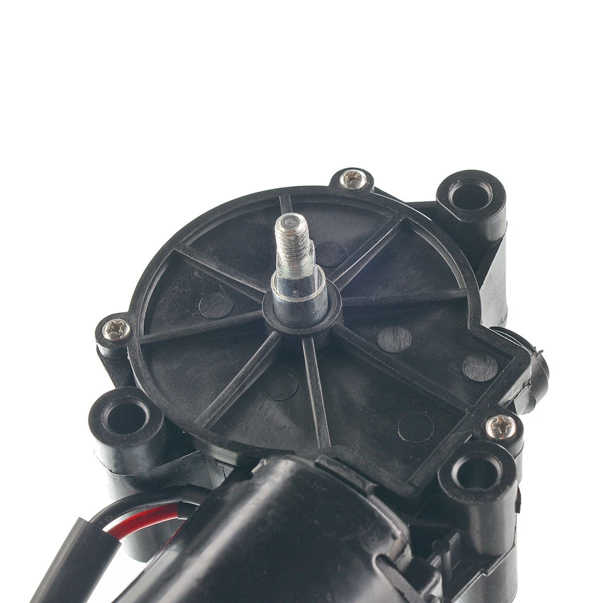 A-Premium motor beside measuring tape showing compact scale and fitment