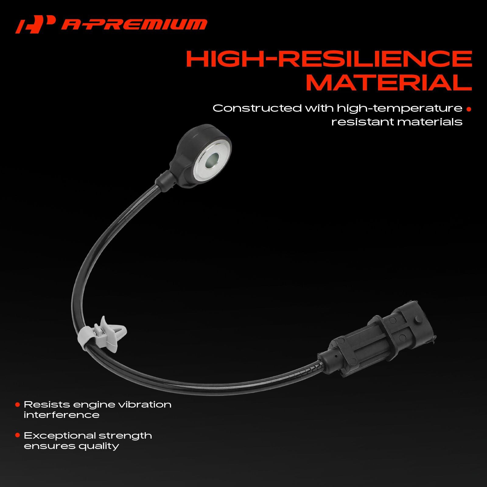 A-Premium mounted location at engine front illustrating easy access