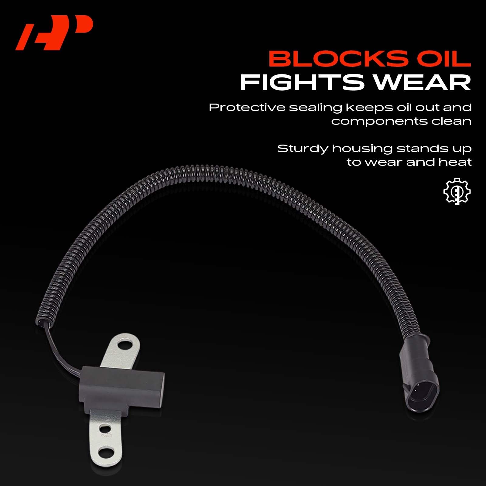 A-Premium two-bolt mounting detail showing secure installation benefit