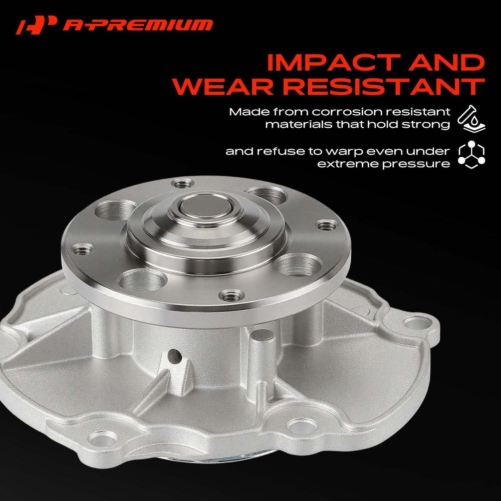 A-Premium view of mounting holes and hub — precise OE-style fitment