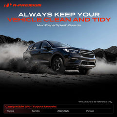 A-Premium mud flap close-up texture showing durable composite surface