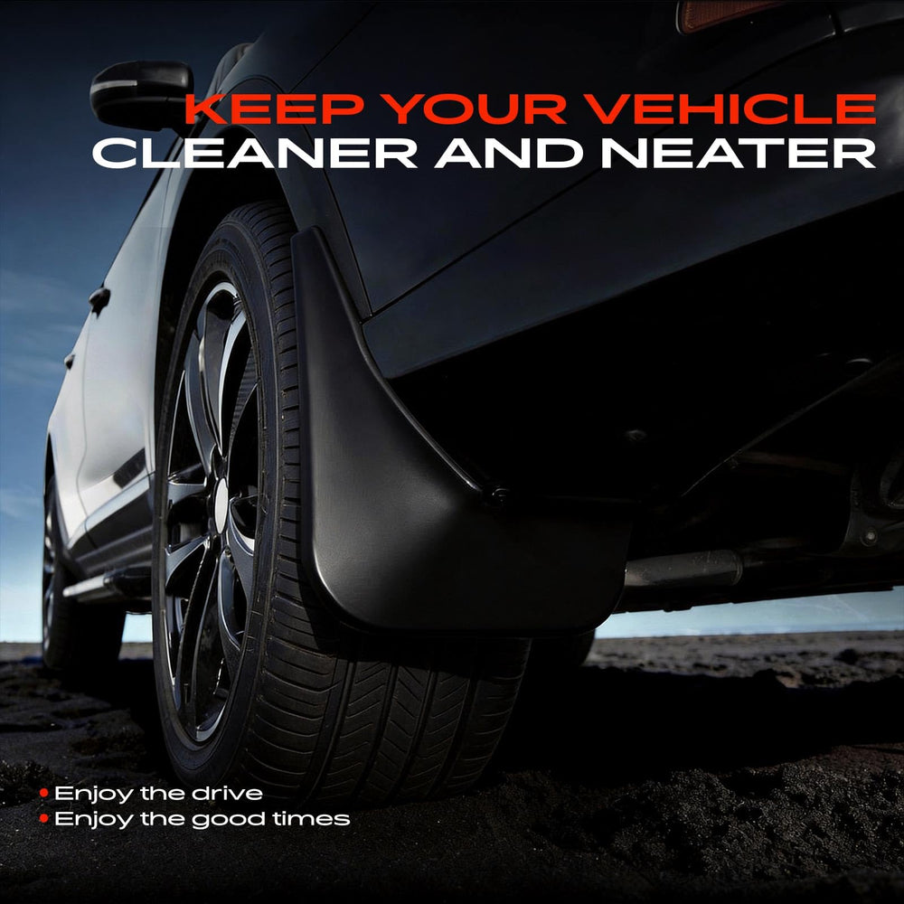 A-Premium mud flap bent to show PP+TPE flexibility and toughness