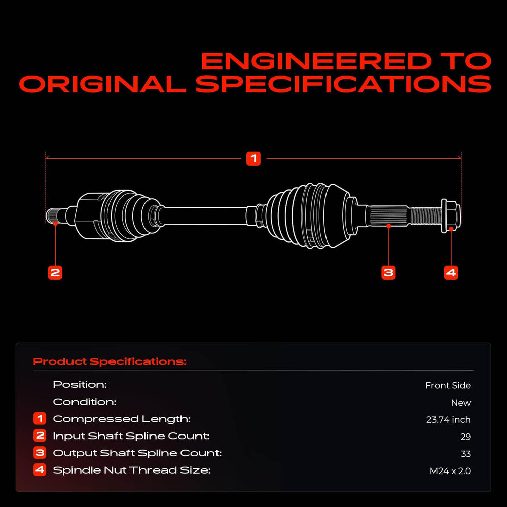 A-Premium neoprene outboard boot detail illustrating seal protection and longevity