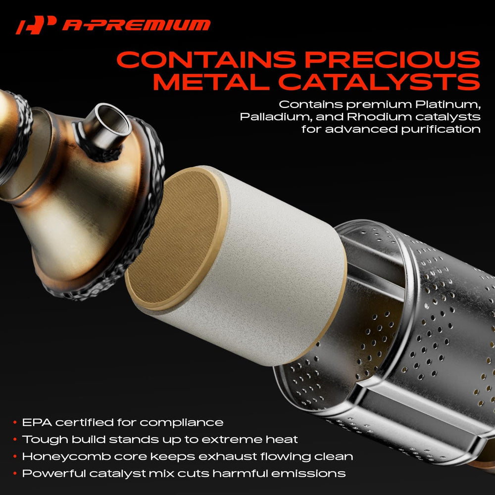 A-Premium oxygen sensor port detail enabling correct sensor placement