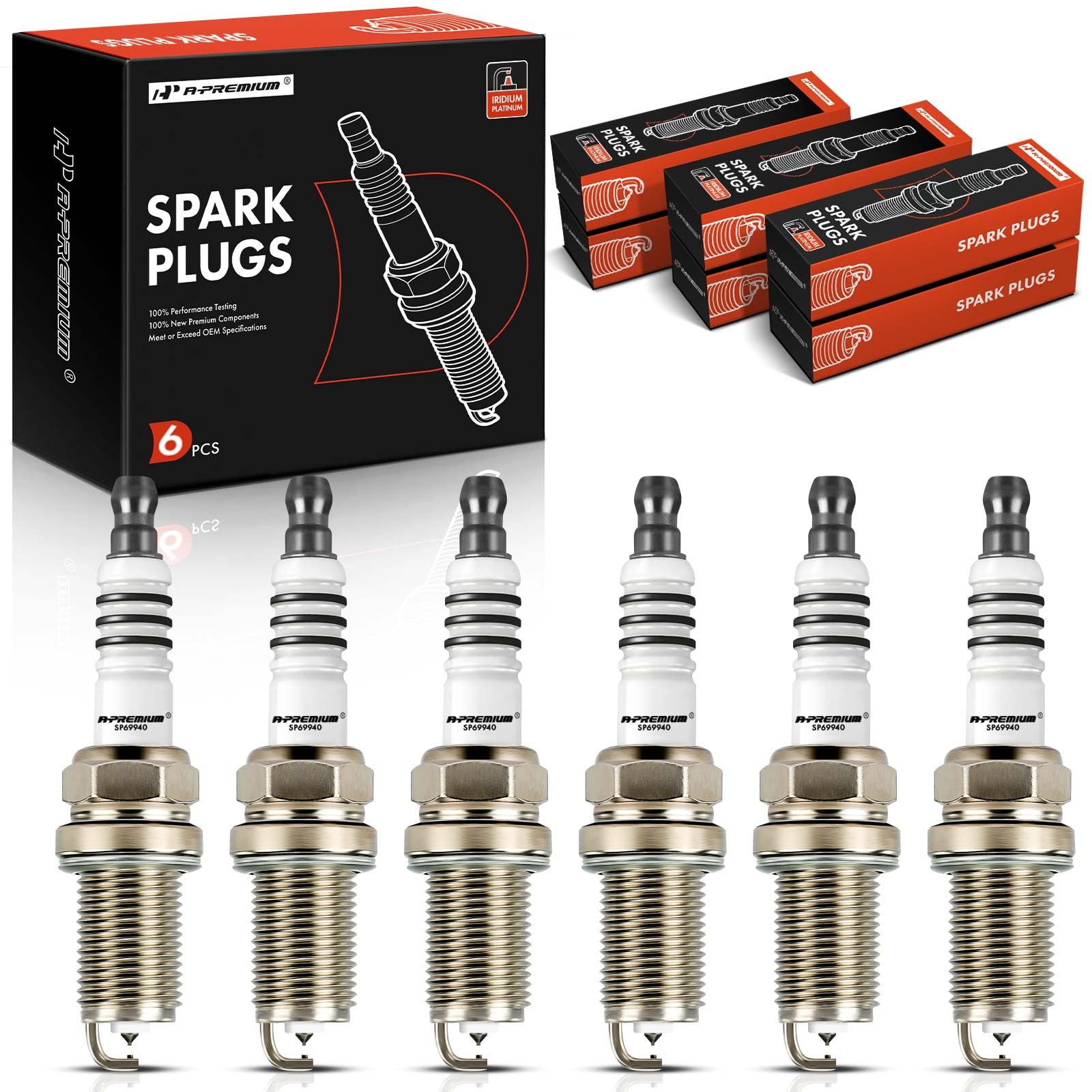 A-Premium pack front label showing product and vehicle fitment benefits