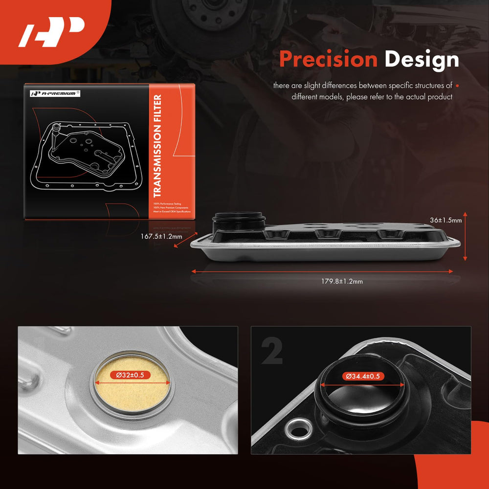 A-Premium box with reference numbers simplifying correct part verification