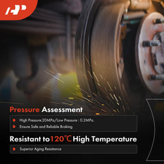 A-Premium packaging with wheel cylinder and hardware ready to install for convenient delivery