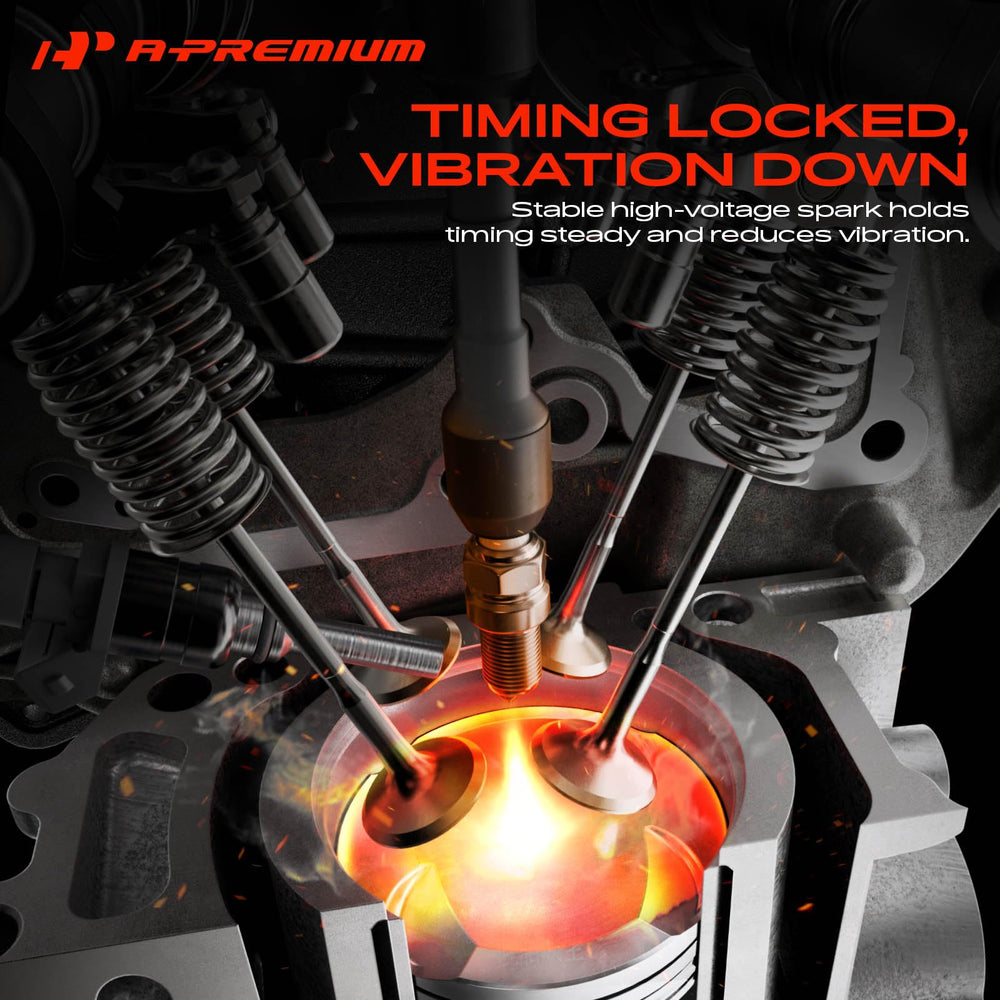 A-Premium packaging box open to show protective packing and included four coils