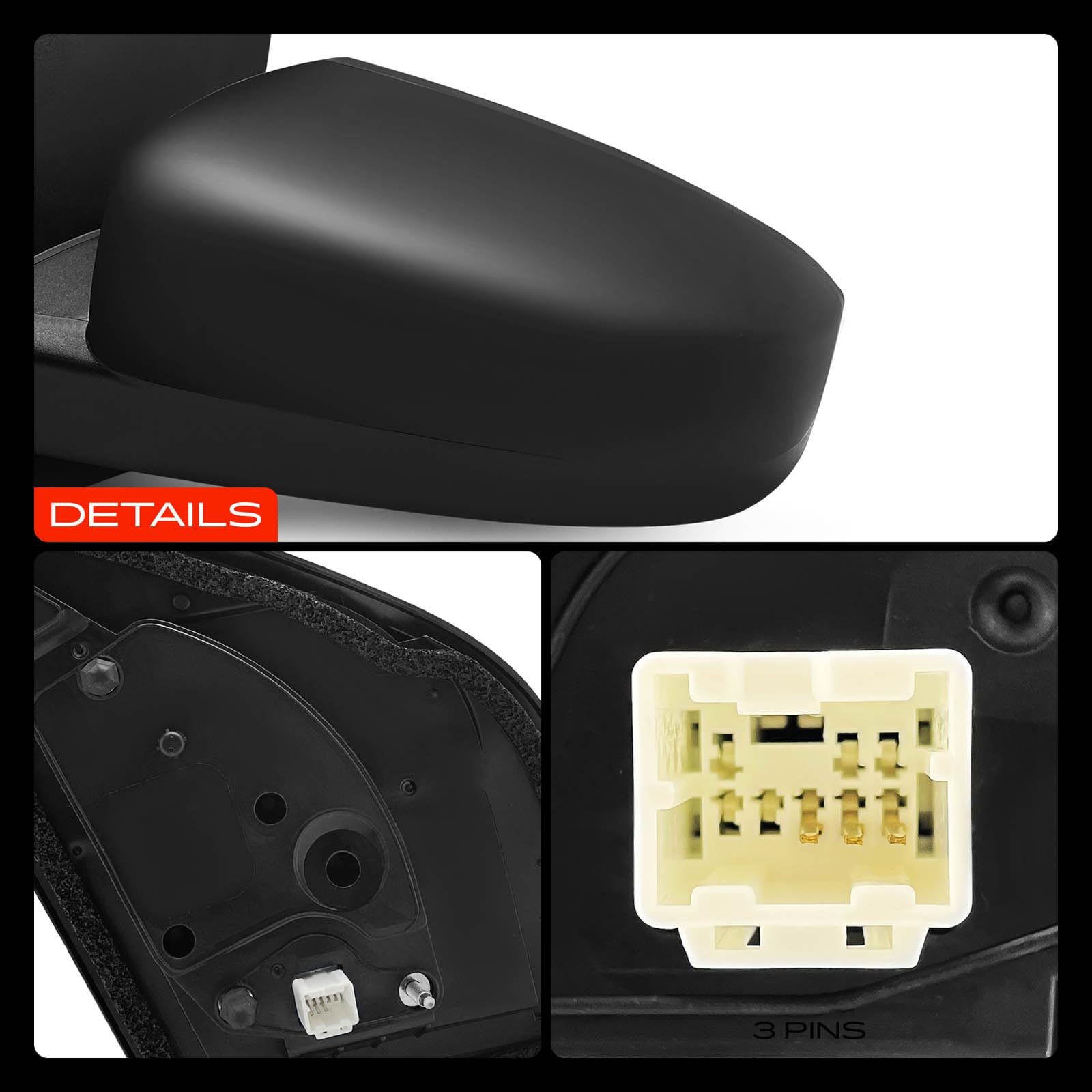 A-Premium packaging ready for shipping protecting the mirror assembly