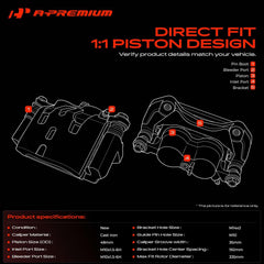A-Premium phenolic piston close-up displaying durable piston design benefit