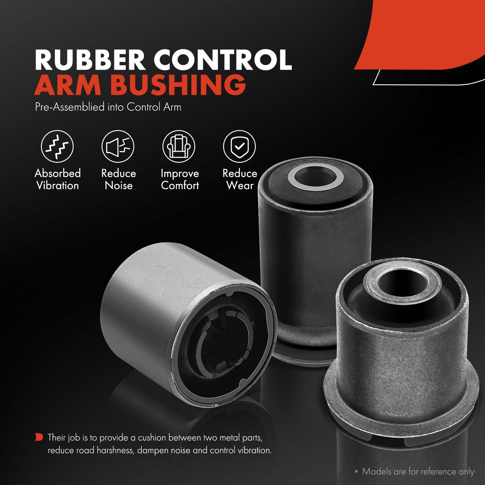 A-Premium pre-greased joint highlight illustrating lubrication for longer service life