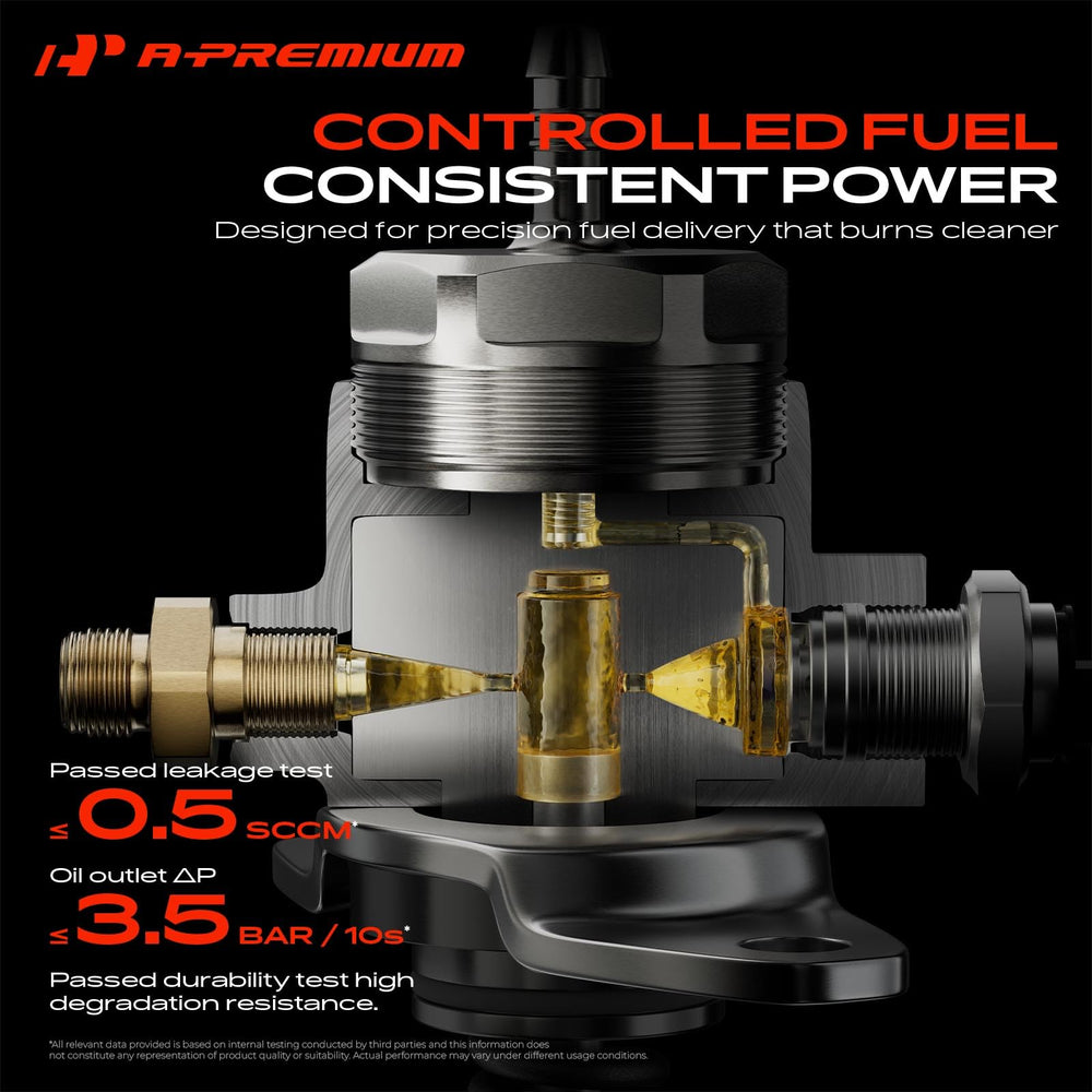 A-Premium label with reference numbers for accurate part identification benefit