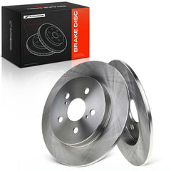 A-Premium rear rotor front view showing clean machining and reliable fit