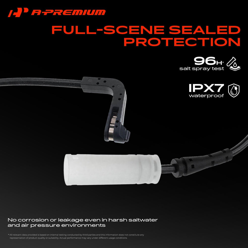 A-Premium rear sensor showing full cable length for correct routing