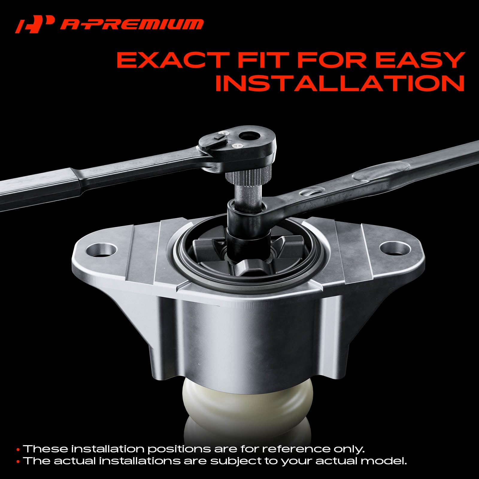A-Premium label with reference numbers showing accurate vehicle matching