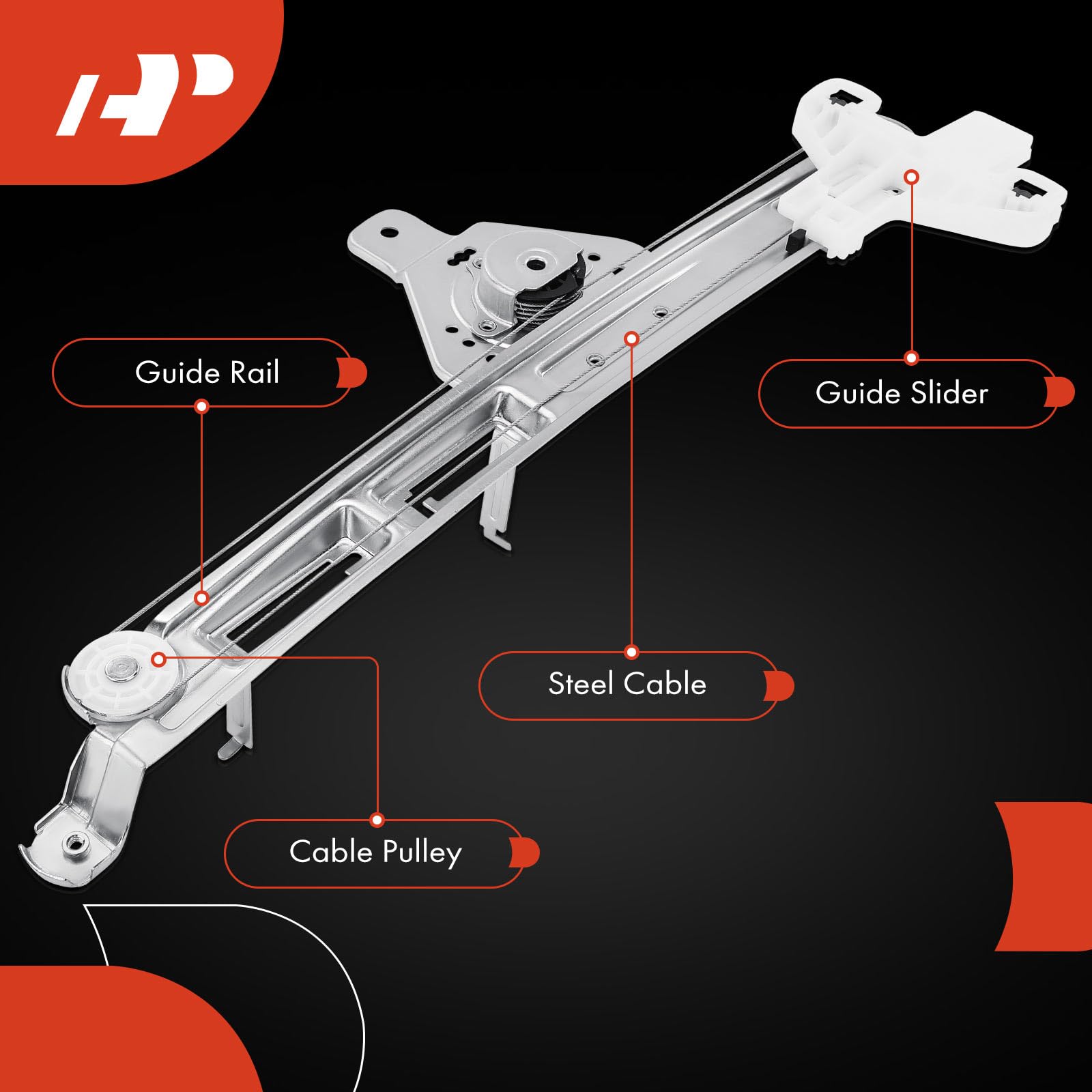 A-Premium regulator next to a ruler for scale illustrating compact, vehicle-specific sizing