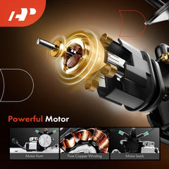 A-Premium regulator side profile showing bracket holes for easy alignment
