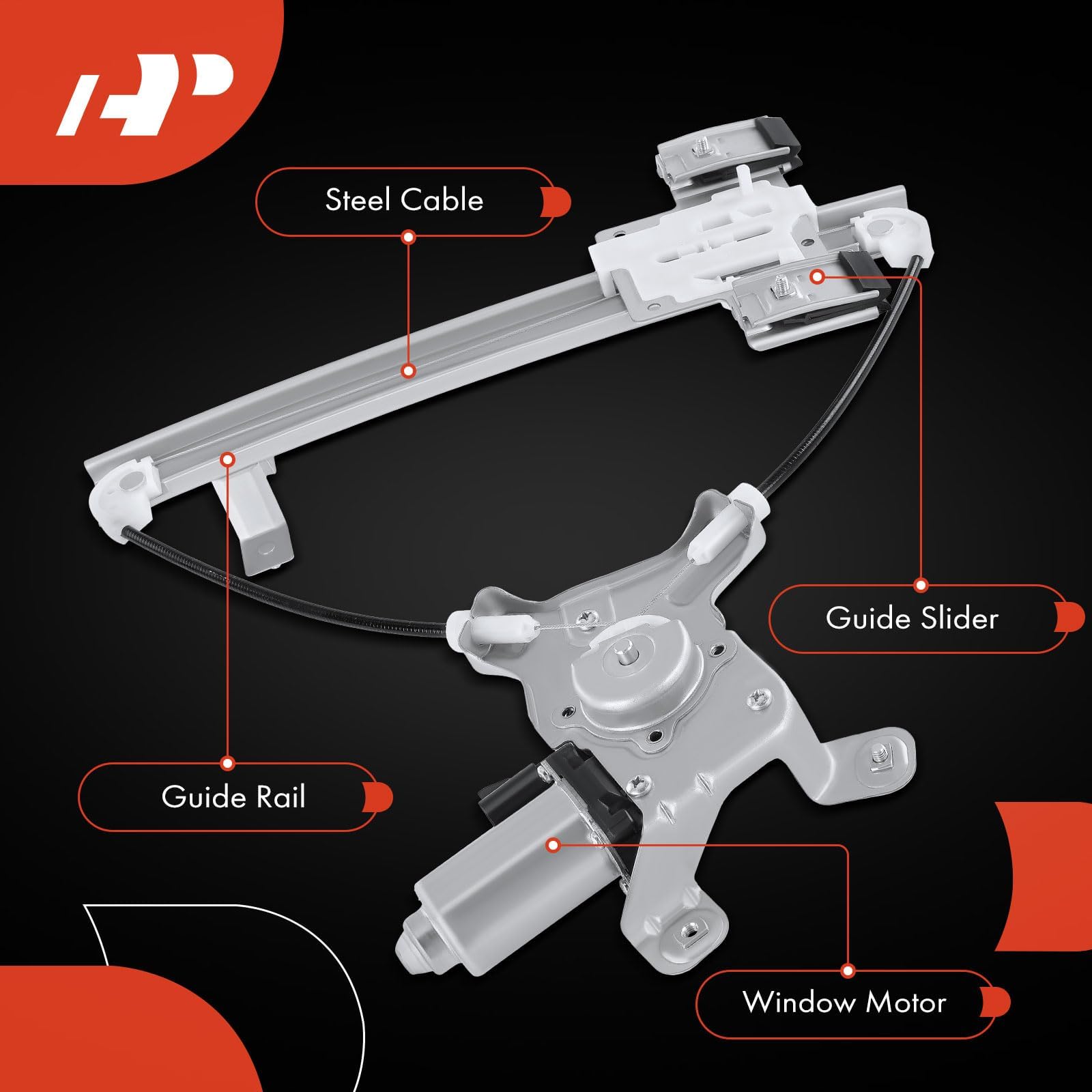 A-Premium 2-pin connector close view for easy electrical hookup