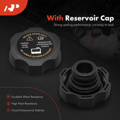 A-Premium reservoir plastic texture close-up illustrating heat-resistant material