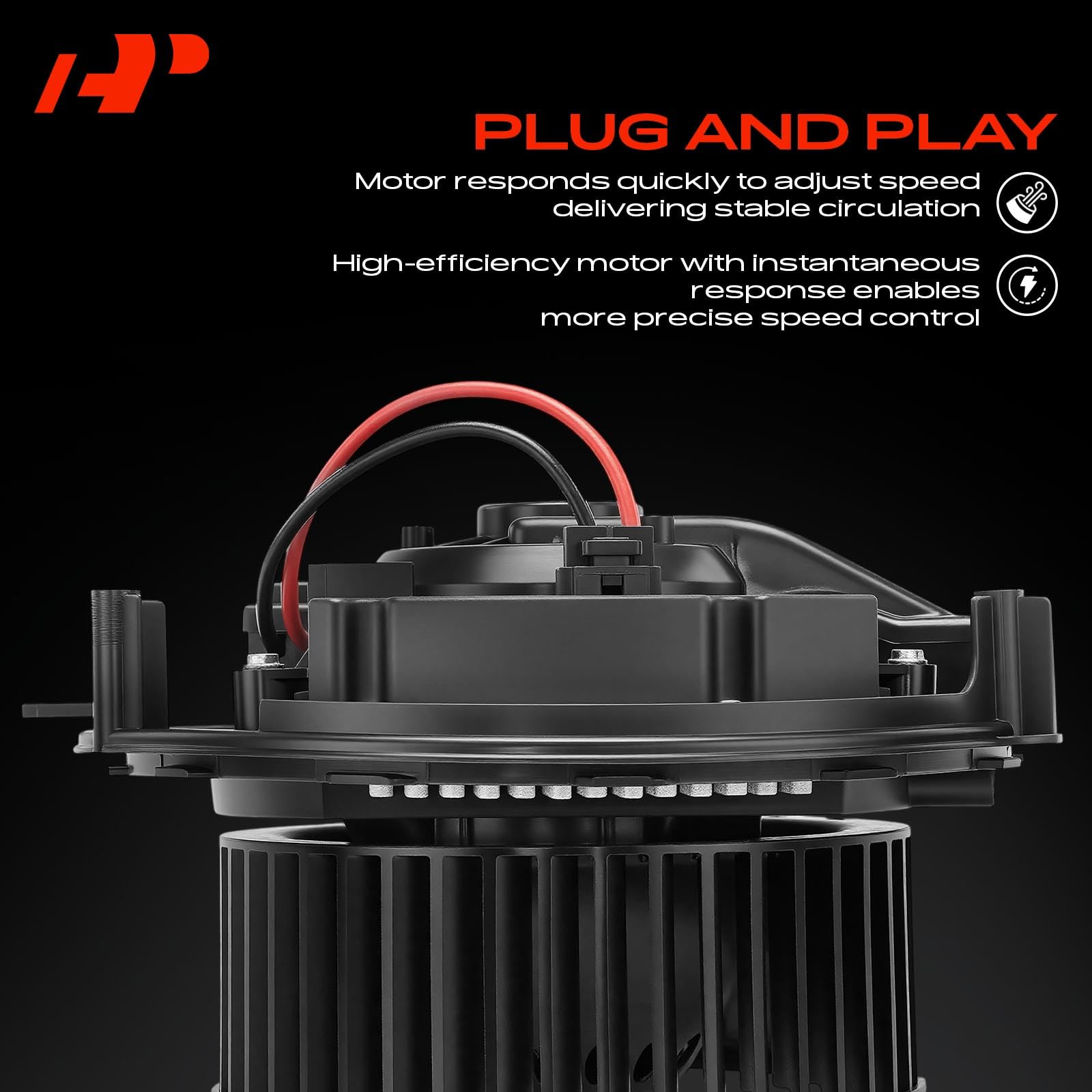 A-Premium resistor connector close-up showing easy plug-and-play benefit