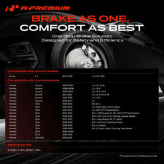 A-Premium rotor front face highlighting smooth braking surface