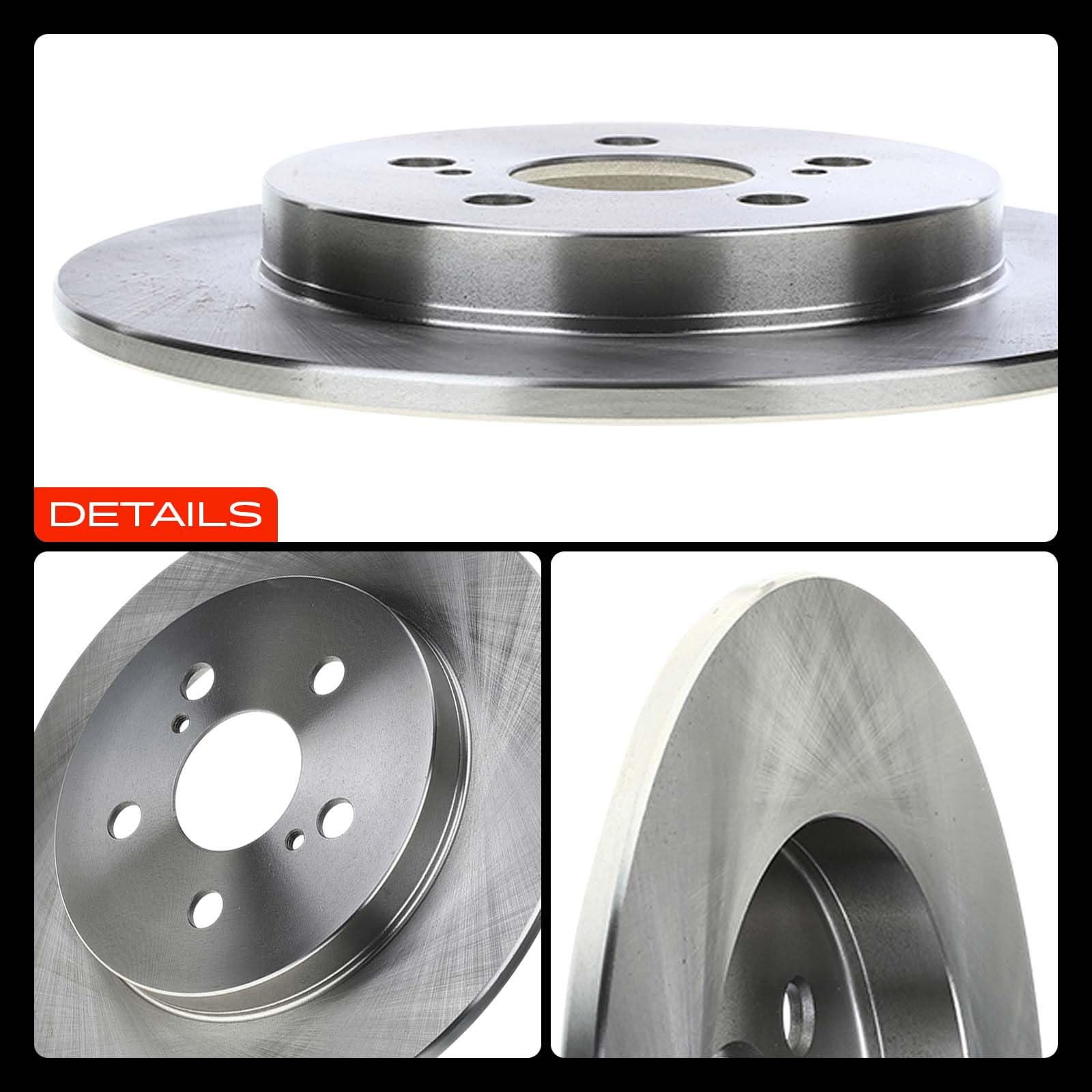 A-Premium rotor in a garage during install illustrating DIY replacement ease