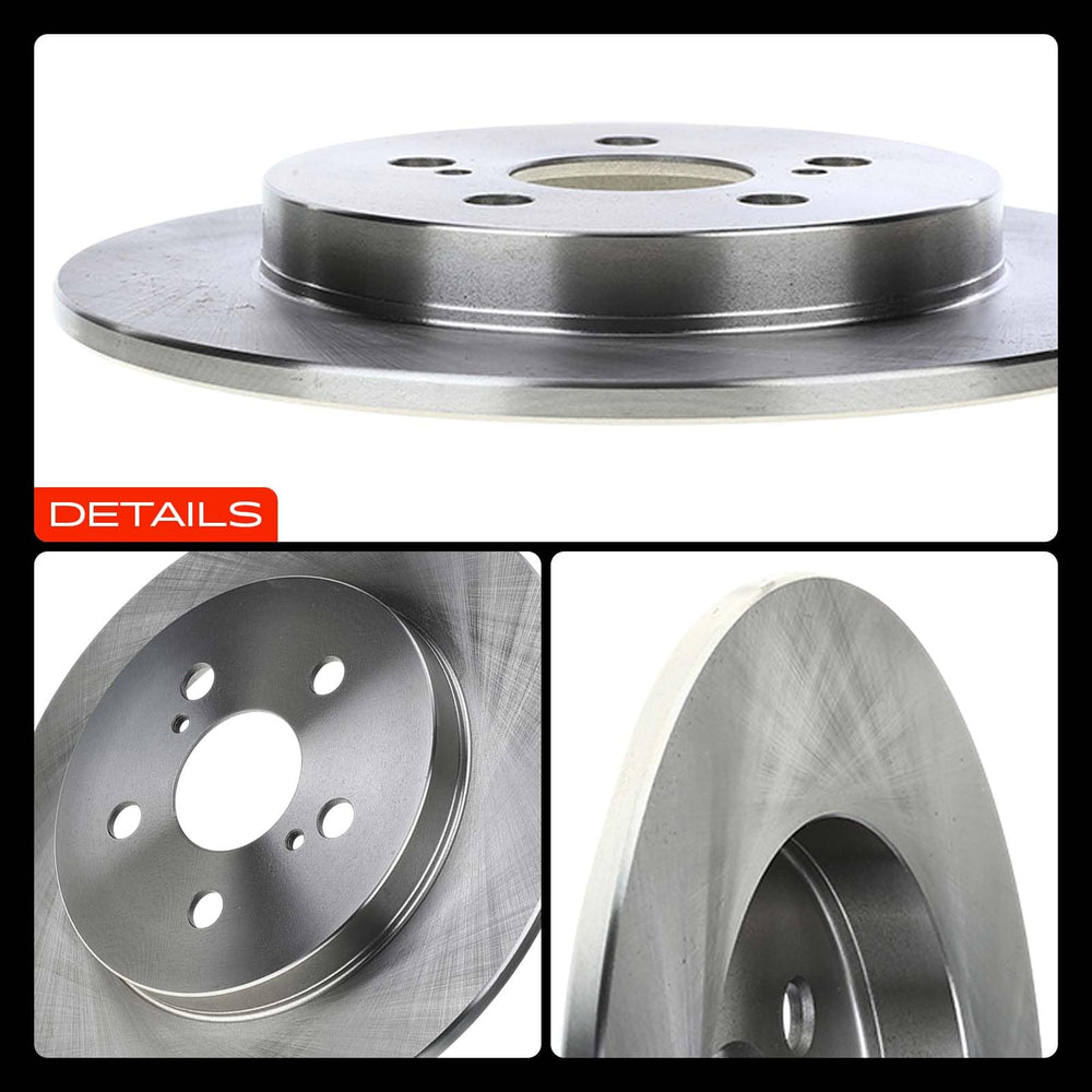 A-Premium rotor in a garage during install illustrating DIY replacement ease