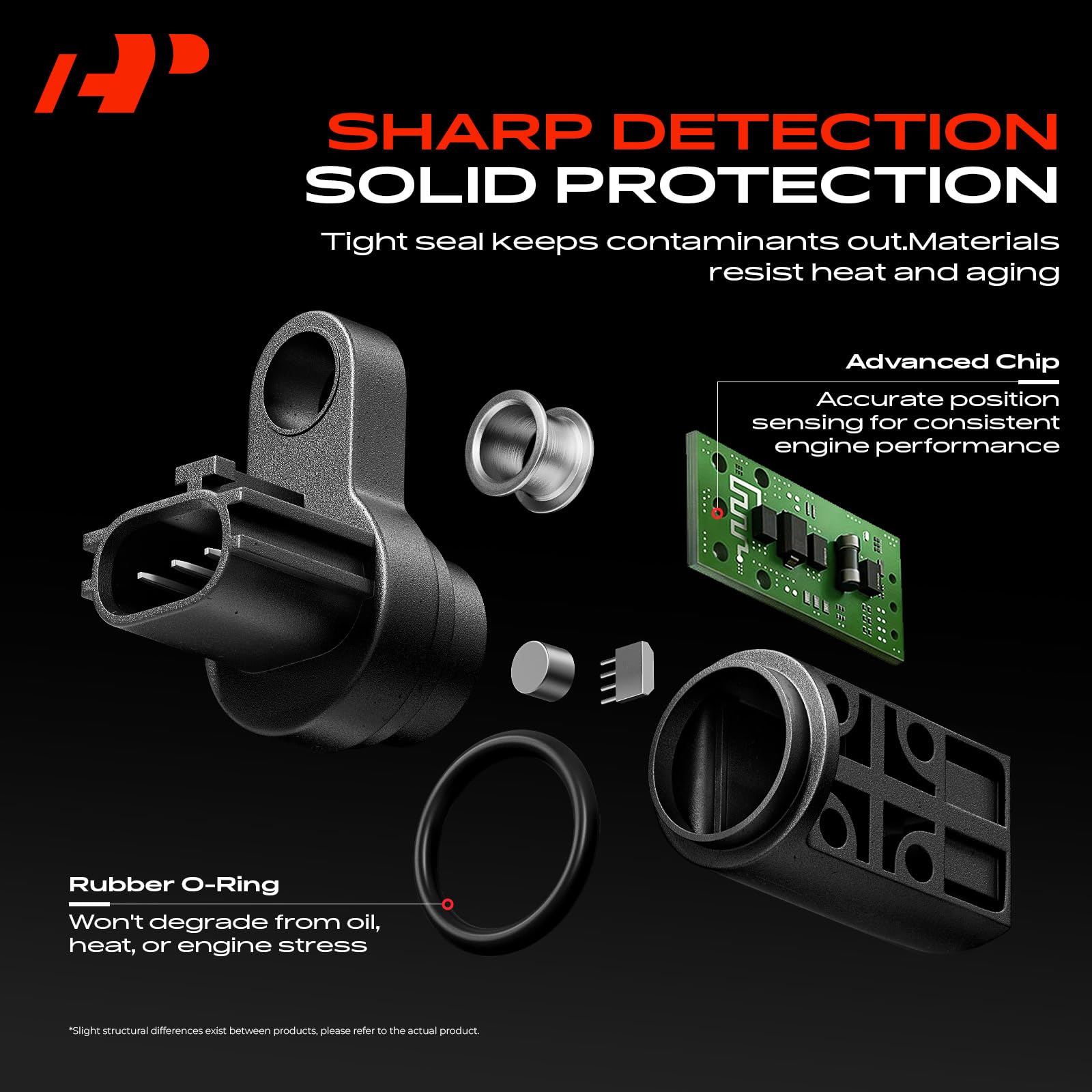 A-Premium sensor installed on an engine showing correct positioning and compatibility