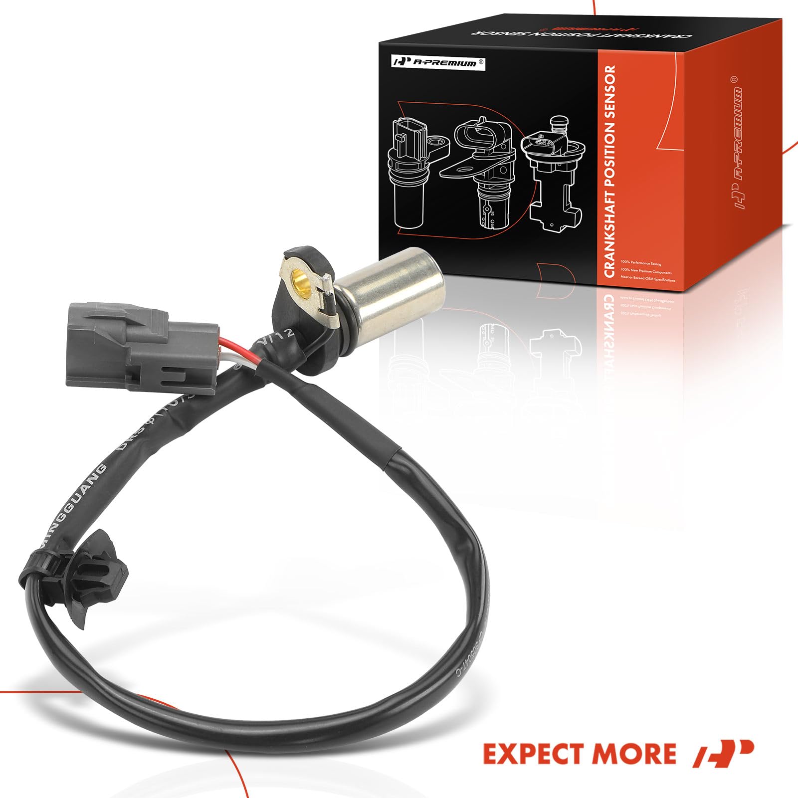 A-Premium sensor in garage install scene illustrating user-friendly replacement